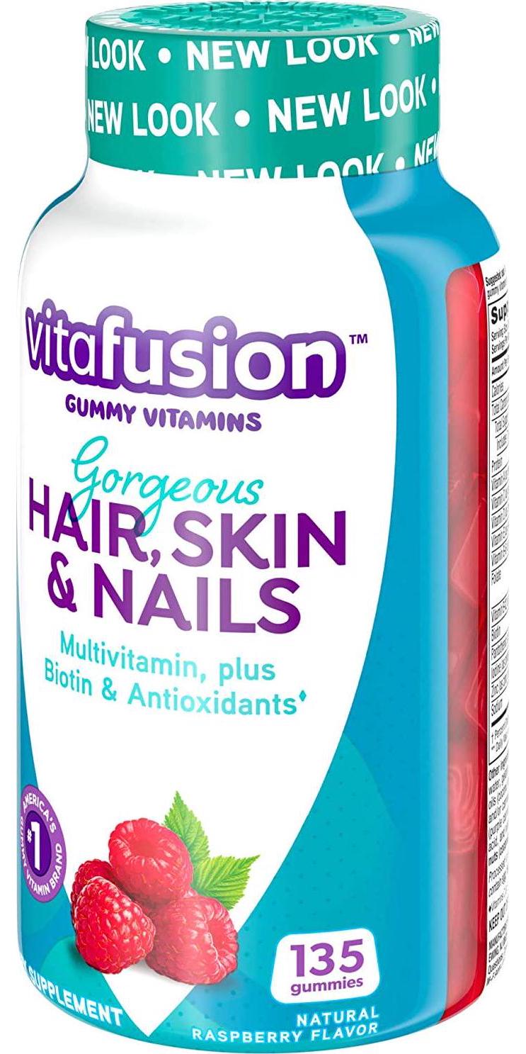 Vitafusion Gorgeous Hair, Skin and Nails Multivitamin, 135 Count