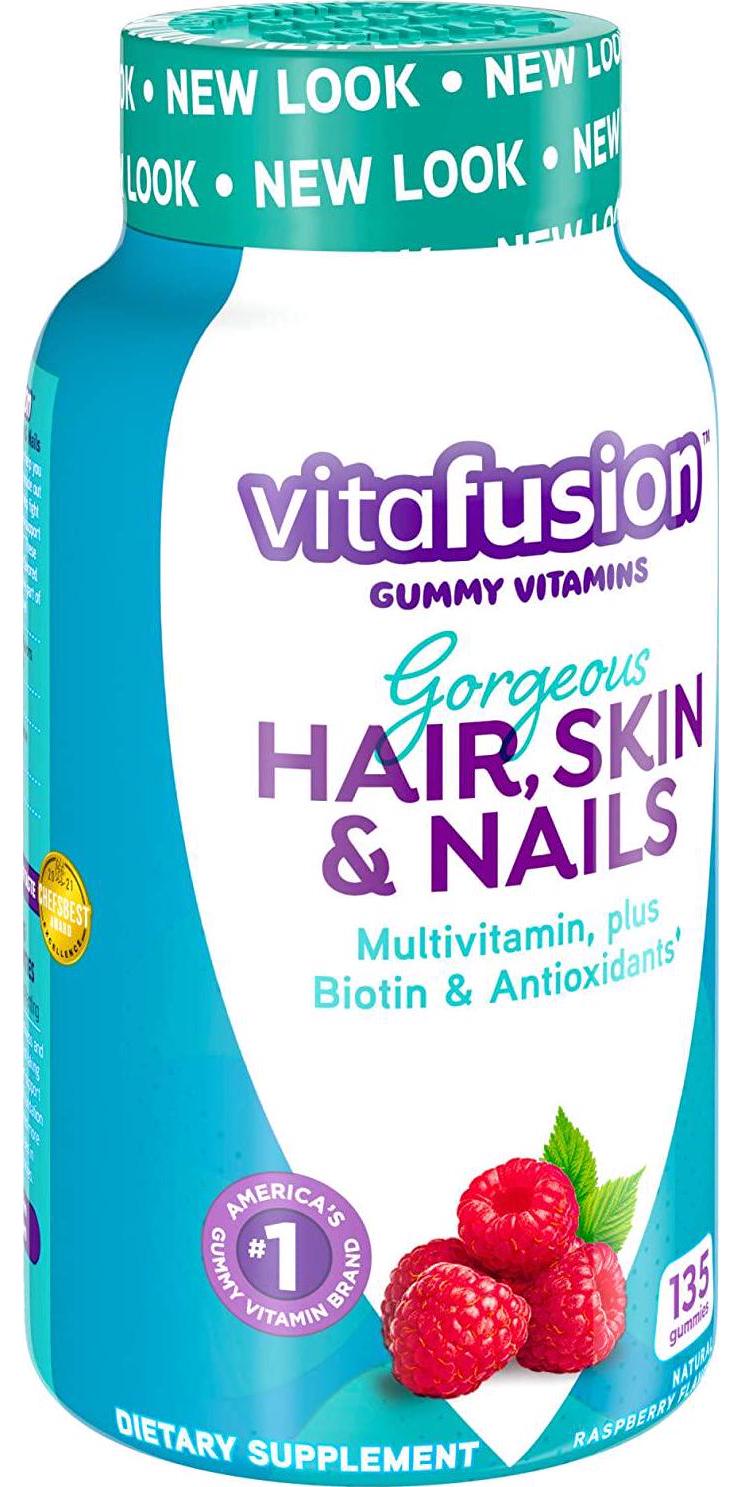 Vitafusion Gorgeous Hair, Skin and Nails Multivitamin, 135 Count