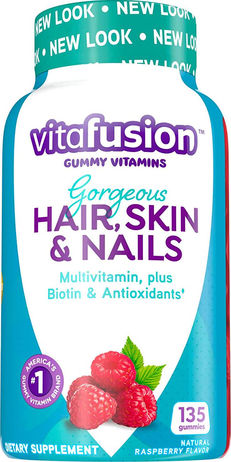 Vitafusion Gorgeous Hair, Skin and Nails Multivitamin, 135 Count