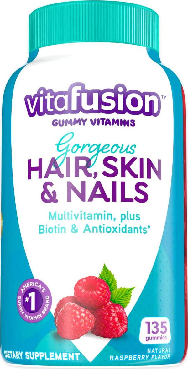 Vitafusion Gorgeous Hair, Skin and Nails Multivitamin, 135 Count