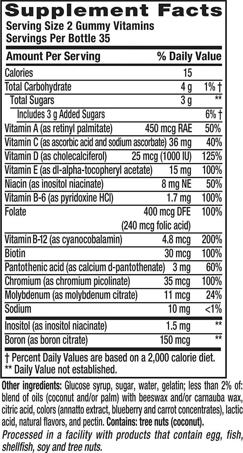 Vitafusion Multivites Gummy Vitamins, 70 Count (Pack of 3)