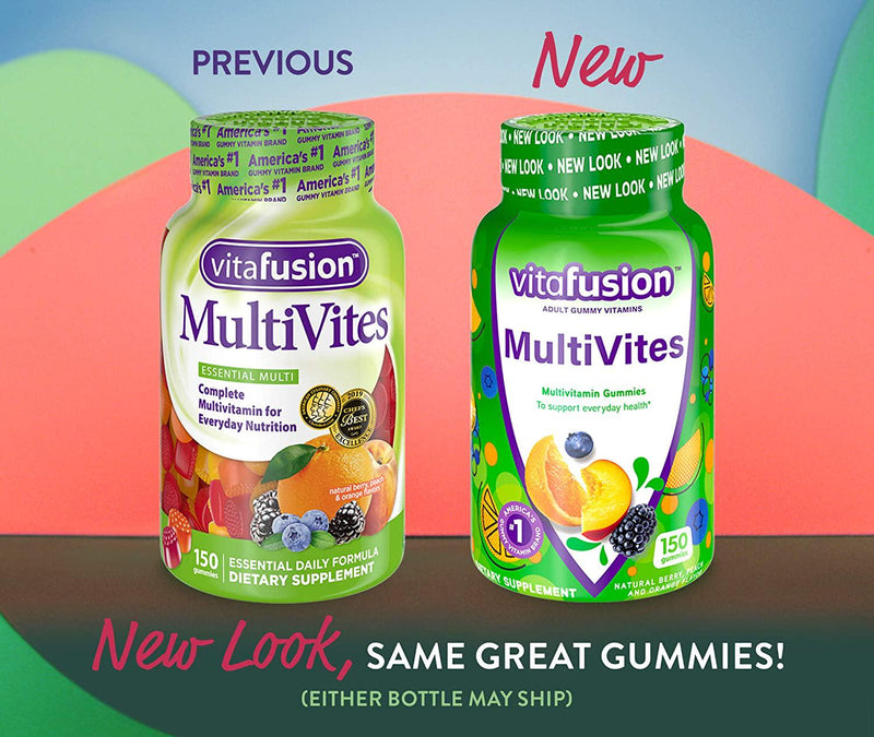 Vitafusion Multivites Gummy Vitamins, 70 Count (Pack of 3)