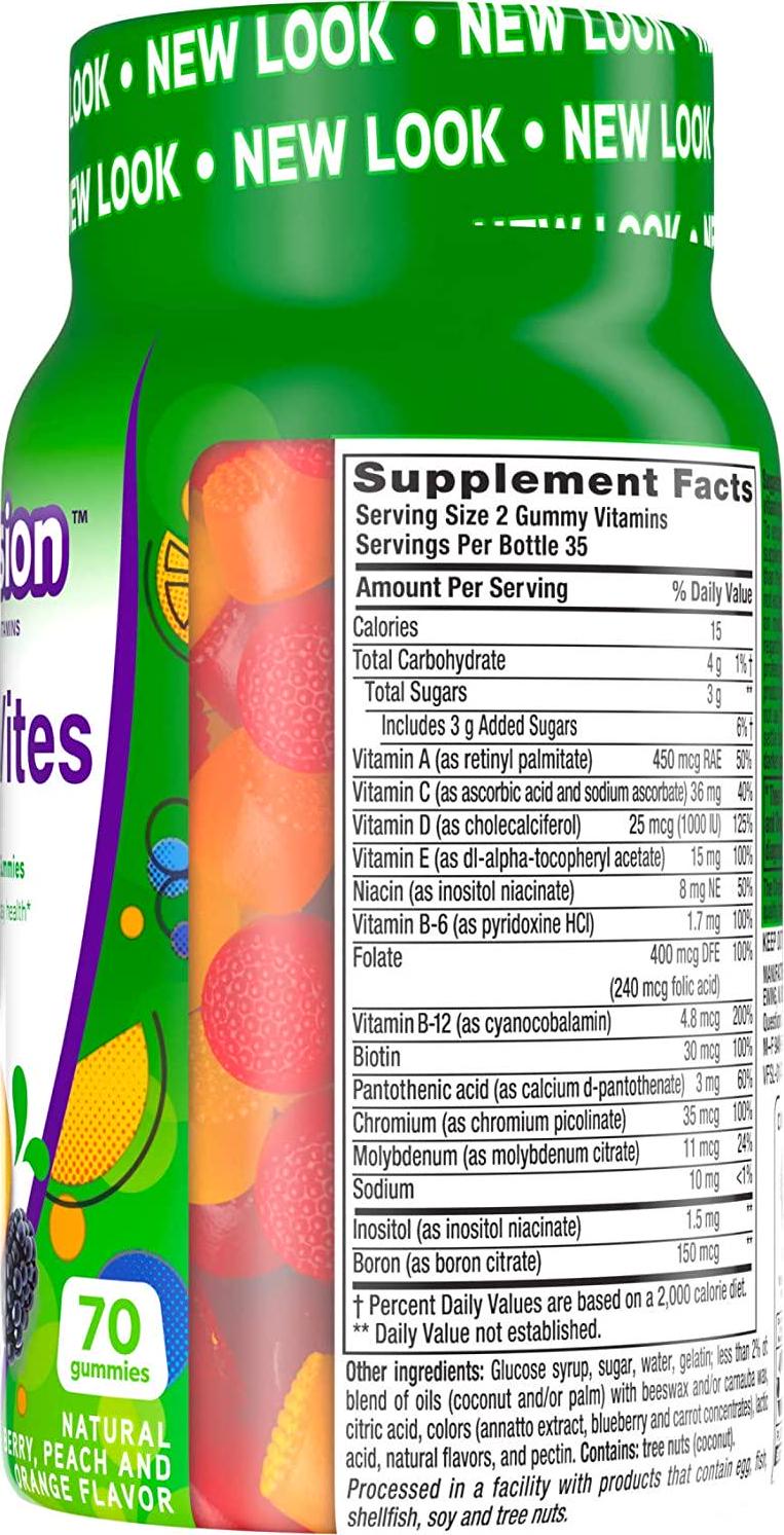 Vitafusion Multivites Gummy Vitamins, 70 Count (Pack of 3)