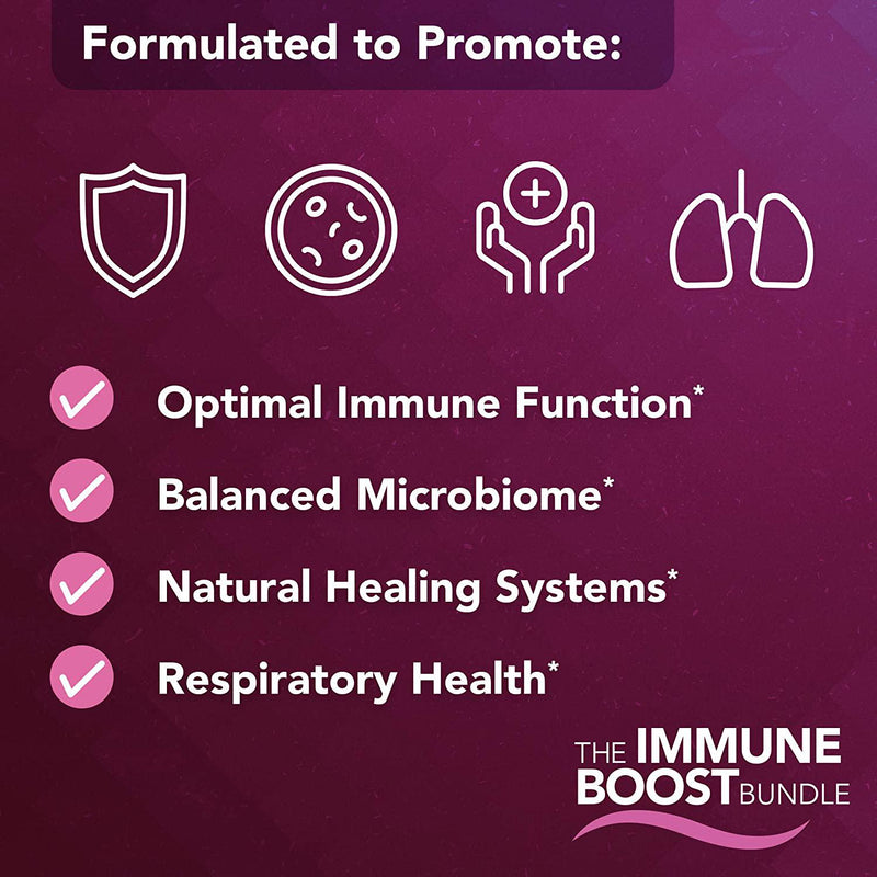 Vital Plan Immune Support Supplements by Dr. Bill Rawls – Immune Boost Bundle w/ Japanese Knotweed, Cat’s Claw, Chinese Skullcap and Reishi Mushroom