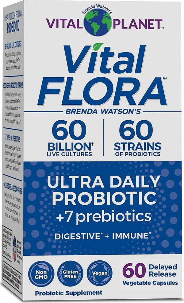 Vital Planet - Vital Flora 60/60 Probiotic Ultra Daily 60 Capsule