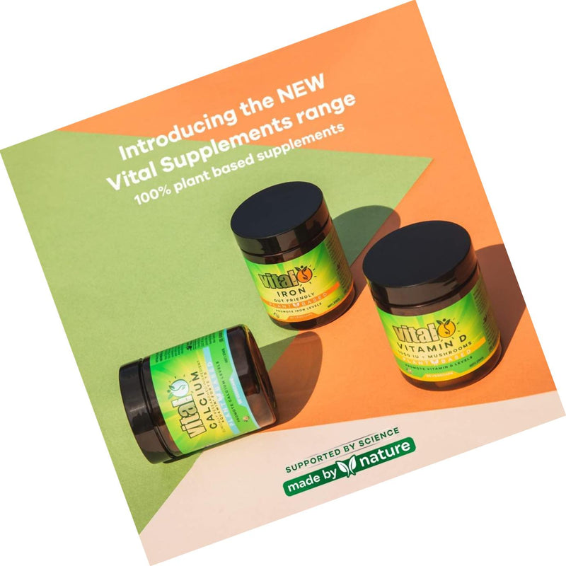 Vital Plant Based Vitamin D Supplement 60 Vegecaps