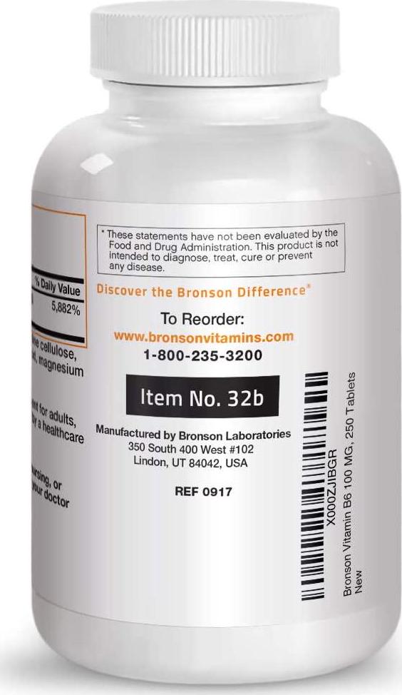 Vitamin B-6-100 Mg. (250)