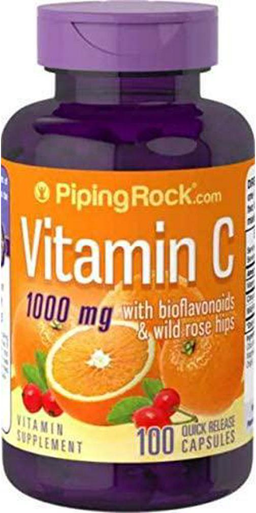 Vitamin C 1000mg w/Rose Hips 250 Coated Caplets
