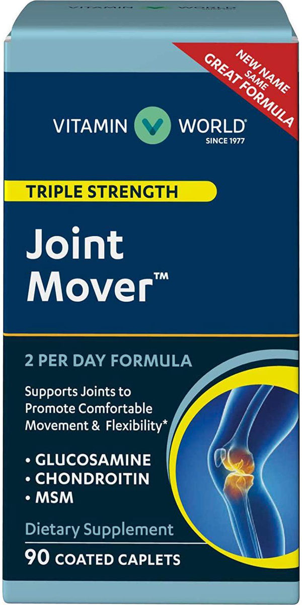 Vitamin World Advanced Triple Strength Joint Mover , 90 Caplets