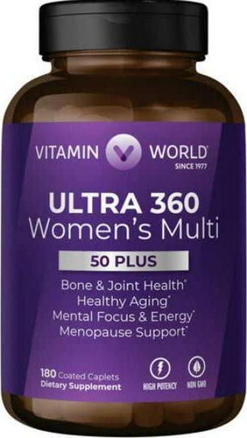Vitamin World Ultra 360 Women&#039;s Multi 50+ (180)
