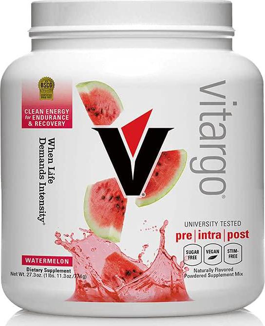 Vitargo Before/During/After Workout, Vegan and Gluten Free, Watermelon, 20 Scoops