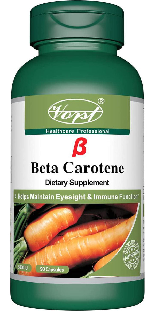 Vorst beta-Carotene 1.5 mg (5000 IU) Vitamin A 90 Capsules