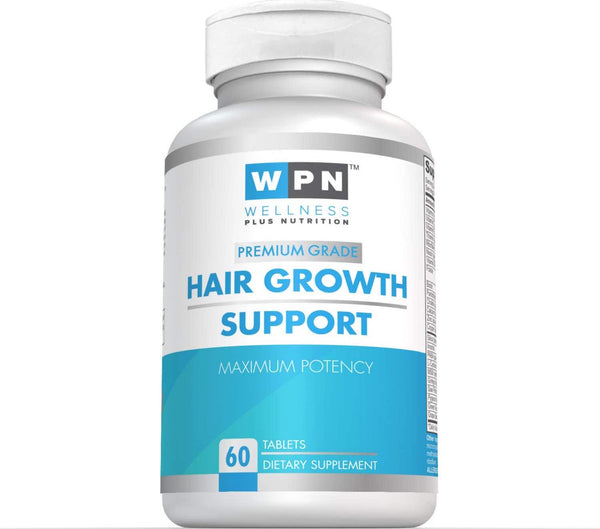 WPN Supplements Hair Growth Support | Thicker, Fuller, and More Voluminous Hair | Formulated with Biotin, Bamboo, Vitamins and More!