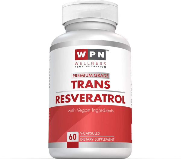 WPN Supplements Trans Resveratrol 250 mg | Premium Grade | with Vegan Ingredients |