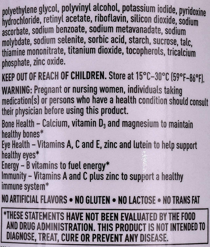 Walgreens Multivitamin Adults 50+, Tablets, 220 ea