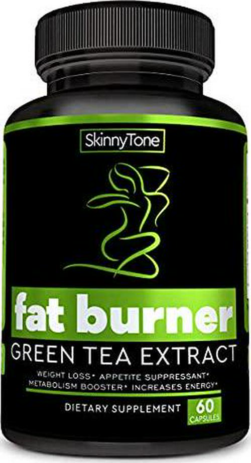 Weight Loss Green Tea Extract Fat Burner with EGCG- Natural Detox Diet Pills For Belly Fat that Work Fast for Women 6-Metabolism Booster-Thermogenic Supplements-Carb Blocker-Appetite Suppressant -60ct