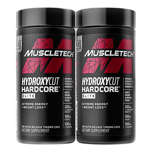 Weight Loss Pills for Women and Men | Hydroxycut Hardcore Elite | Weight Loss Supplement Pills | Weightloss + Energy Pills | Metabolism Booster for Weight Loss | 200 Pills (Packaging May Vary)
