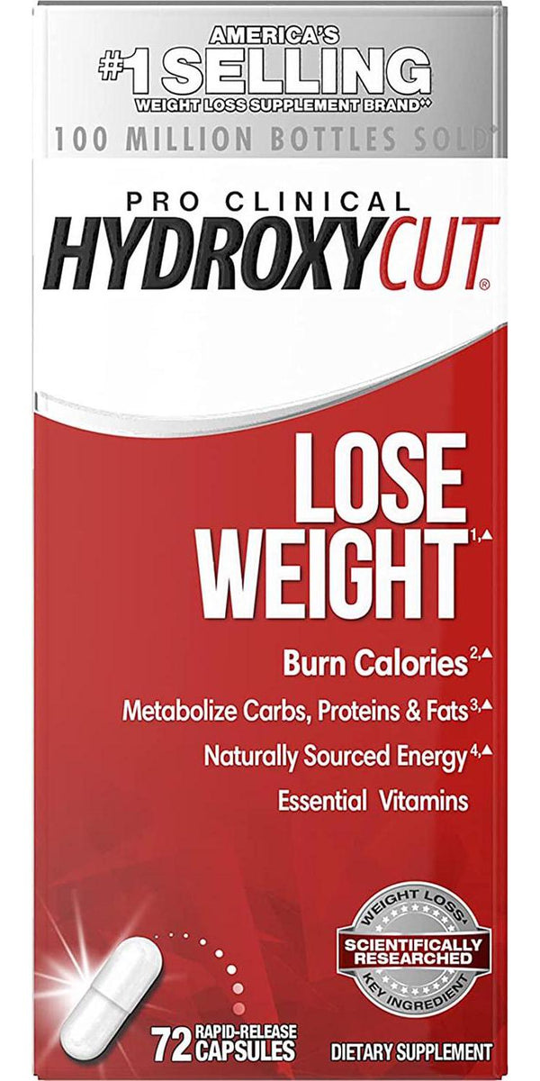 Weight Loss Pills for Women and Men | Hydroxycut Pro Clinical | Weight Loss Supplement Pills | Energy Pills to Lose Weight | Metabolism Booster for Weight Loss | Weightloss and Energy Supplements, 72 Caps
