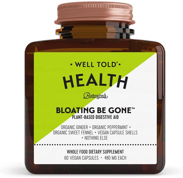 Well Told Health Bloating Be Gone (60 Vegan Capsules)