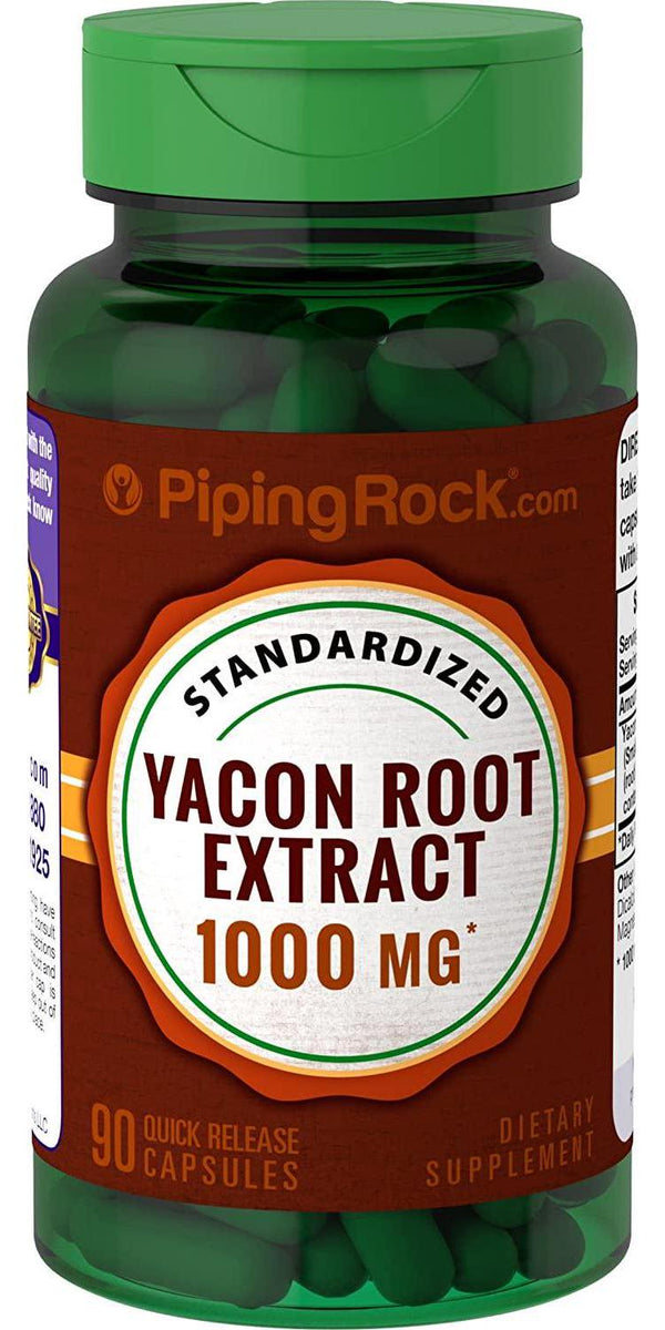 Yacon Root Extract 1000 mg Capsules 90