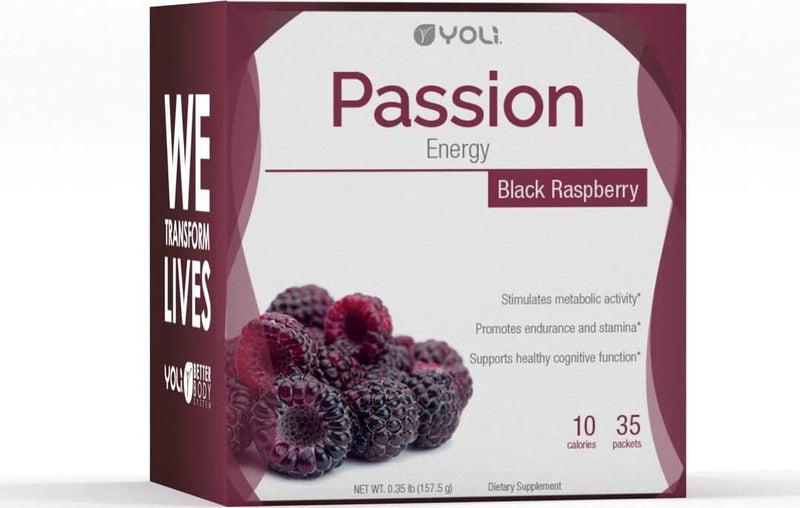 Yoli Passion Black Raspberry Packets Box