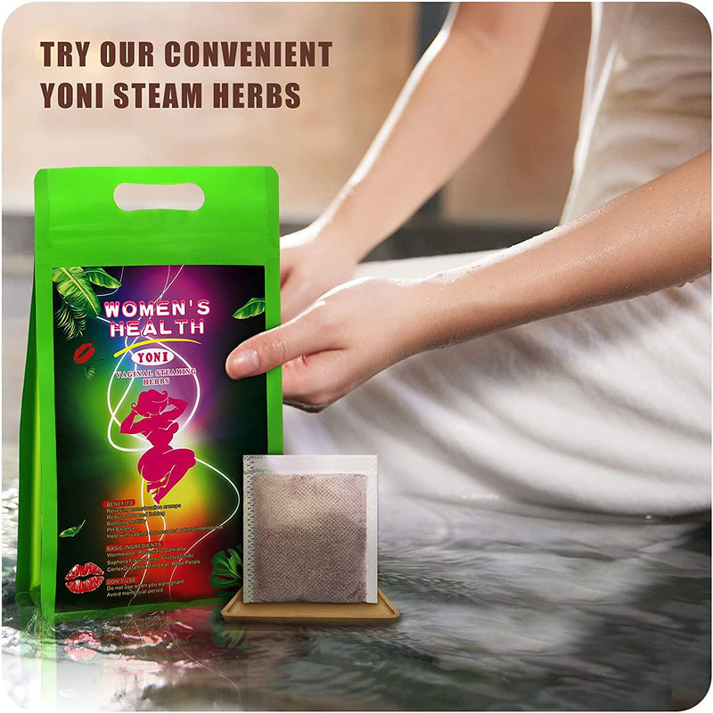 Yoni Steam Herbs for Cleansing(20 Bags),Yoni Herbs for Steaming,100% Organic Herbal Blend Yoni Steaming Herbs for Women Cleansing,Tightening Home Use