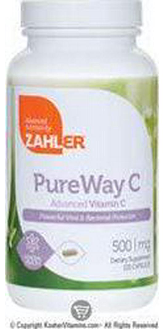 Zahlers Kosher PureWay-C 500 mg Vitamin C - 120 Capsules