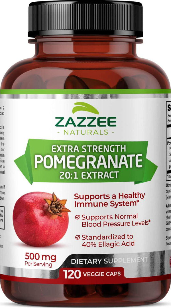 Zazzee Pomegranate, 120 Vegan Capsules