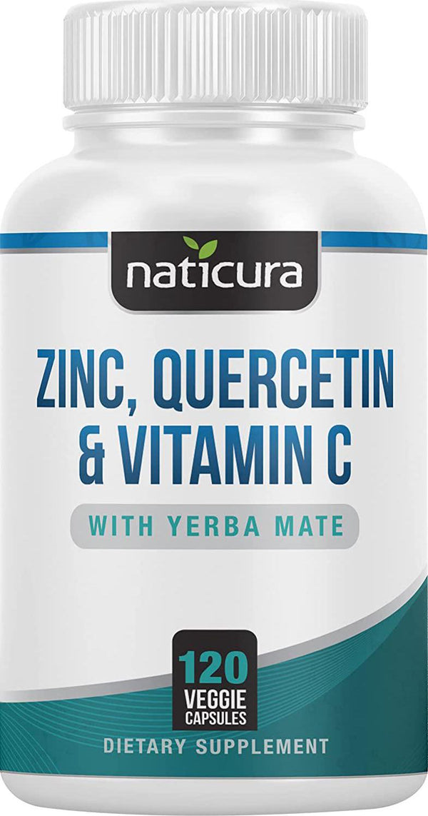 Zinc, Quercetin, Vitamin C with Yerba Mate
