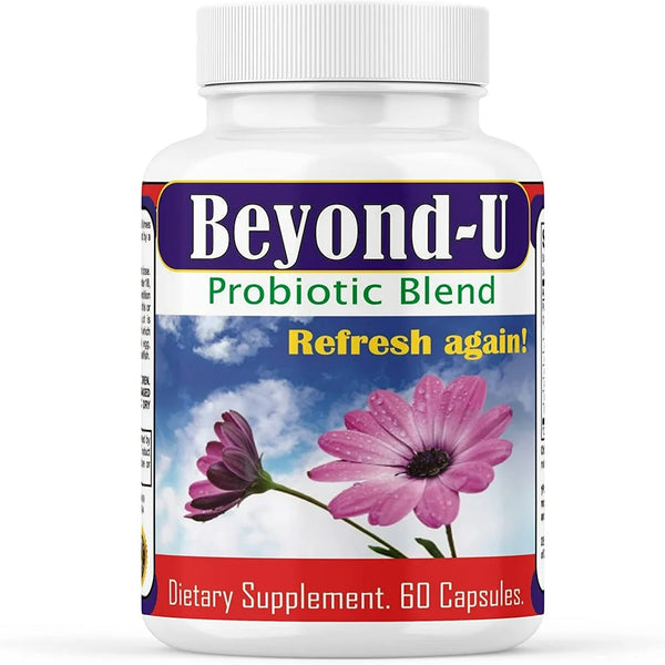 Beyond-U Probiotic & Prebiotic & Ph Balance, Probiotics for Women Health Ph Balance Pills for Women 60Ct
