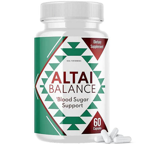 Altai Balance (Official) Blood Sugar Support Dietary Supplement Pills (60 Capsules)