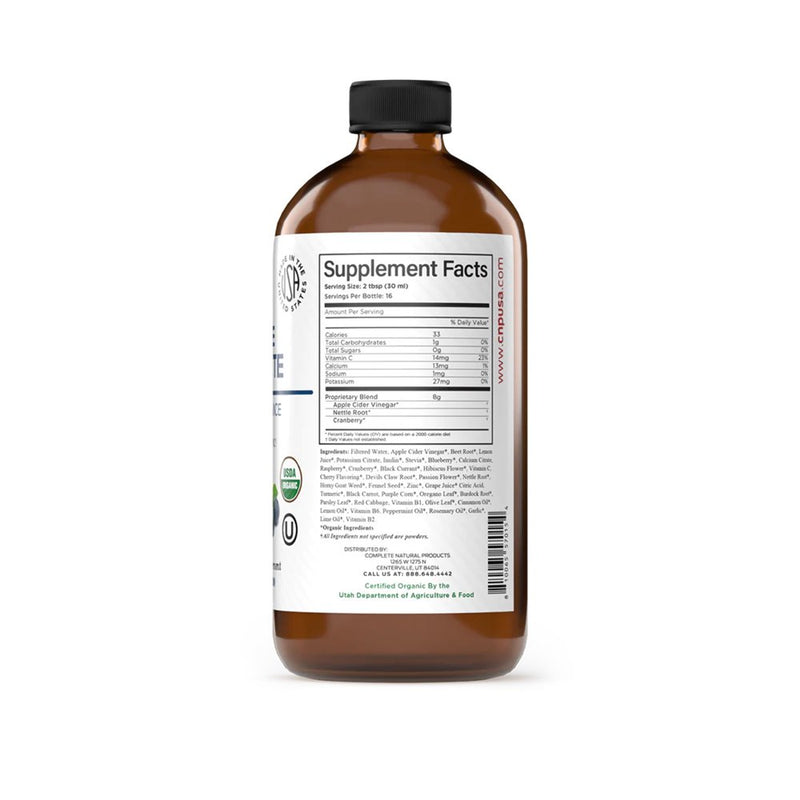 Prostate Support Complete - Organic Liquid Prostate Supplements for Men, Natural Frequency Cleanse, & Urinary Health