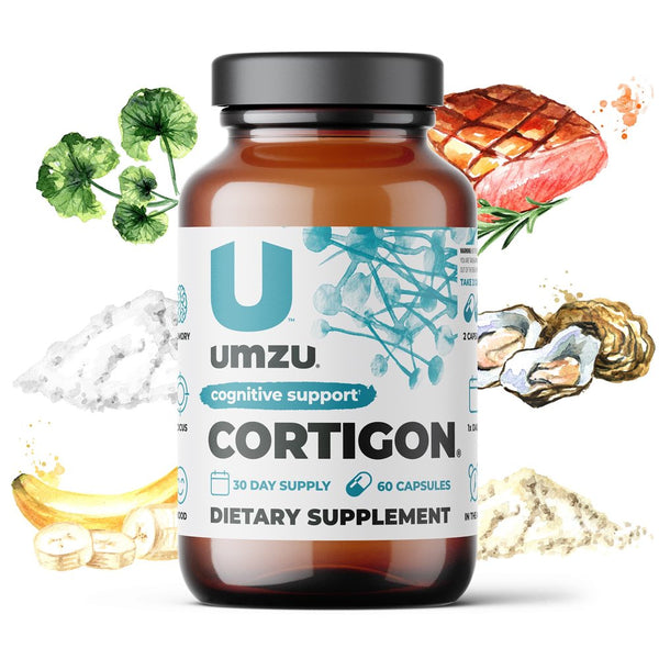 UMZU: Cortigon - Natural Stress Relief & Cognitive Support Supplement Capsules