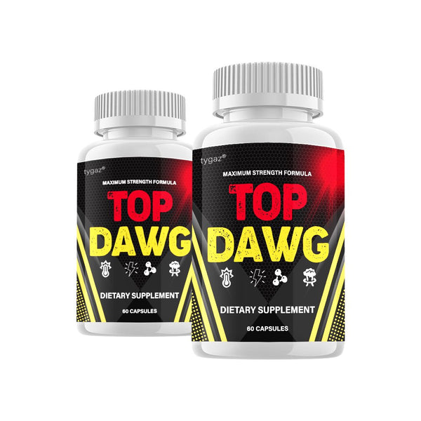 (2 Pack) Top Dawg - Top Dawg Capsules for Men