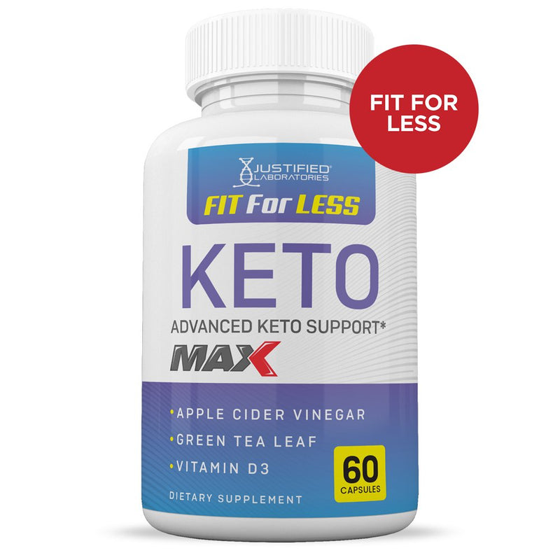 (10 Pack) Fit for Less Keto ACV MAX Pills 1675Mg Alternative to Gummies Dietary Supplement 600 Capsules
