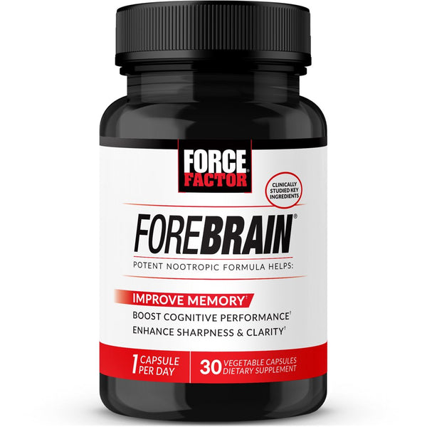Force Factor Forebrain Brain Health and Memory Support Supplement, 30 Capsules