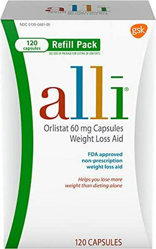alli Refill Pack 120 Caps (Pack of 4)