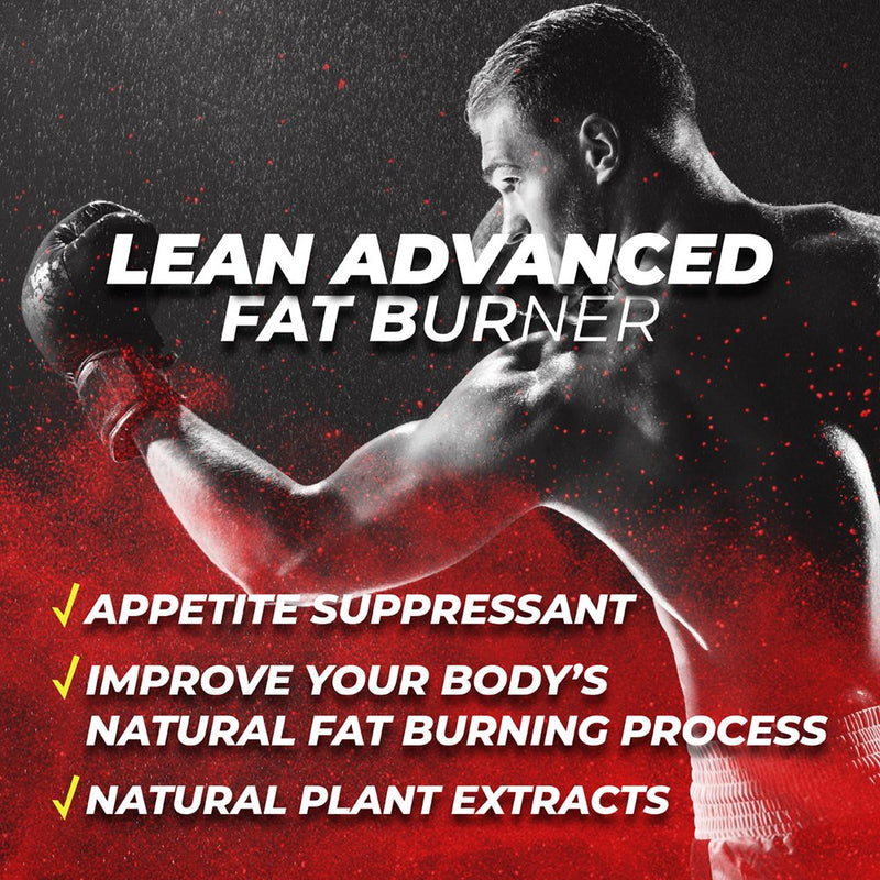 Dynamism Labs LEAN Advanced Fat Burner - Natural Weight Loss Supplement, Appetite Suppressant, Metabolism Booster, Garcinia Cambogia Extract, Green Tea Extract, Raspberry Ketone - 60 Ct