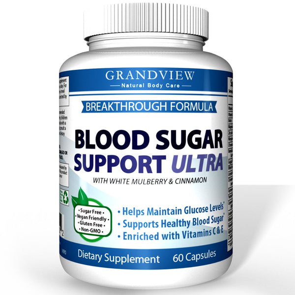 Blood Sugar Support Ultra - Helps Normalize Blood Sugar Levels Cardiovascular Health Promotes Healthy Pancreatic Function Aids in Weight Loss Protects Immune System
