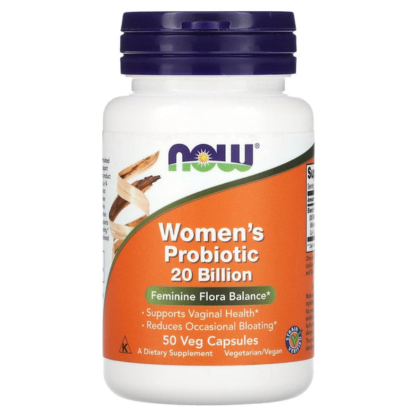 NOW Foods Woman'S Probiotic , 20 Billion, 50 Veg Capsules