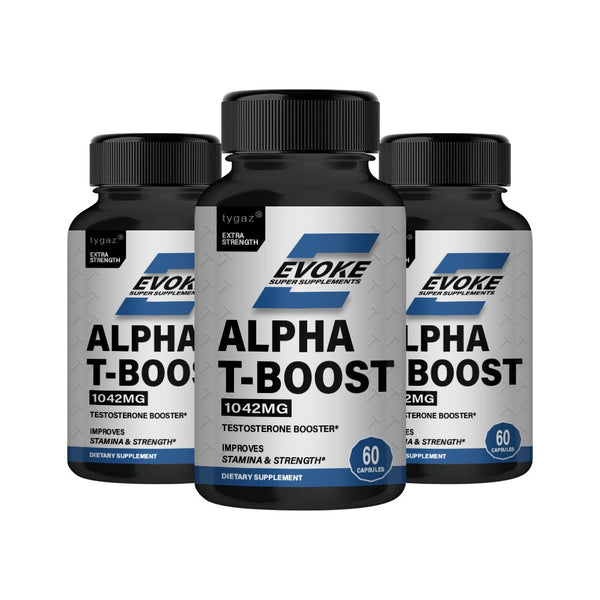 (3 Pack) Alpha T-Boost - Evoke Super Supplements, Alpha T-Boost