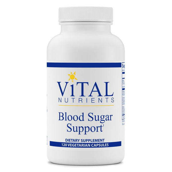 Vital Nutrients - Blood Sugar Support - Support for Normal Blood Sugar Levels in Healthy Individuals - 120 Capsules per Bottle