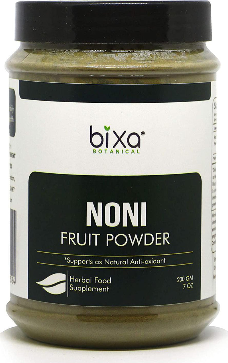 bixa BOTANICAL Noni Powder(Morinda Citrifolia), Vitamin C Supplement, Ayurvedic Herbal Supplement Helps To Repair Cellular Damage Along With Other Medications, Anti-Oxidant Energising Agent(7 Oz/200G)