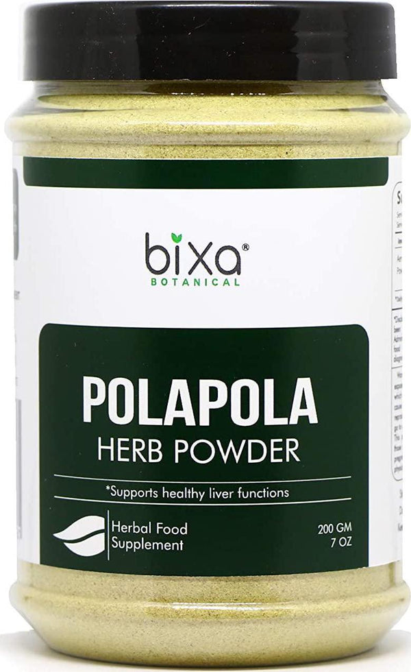 bixa BOTANICAL Polapola Powder (Aerva Lanata), Supports Healthy Liver Functions - 7 Oz (200G)
