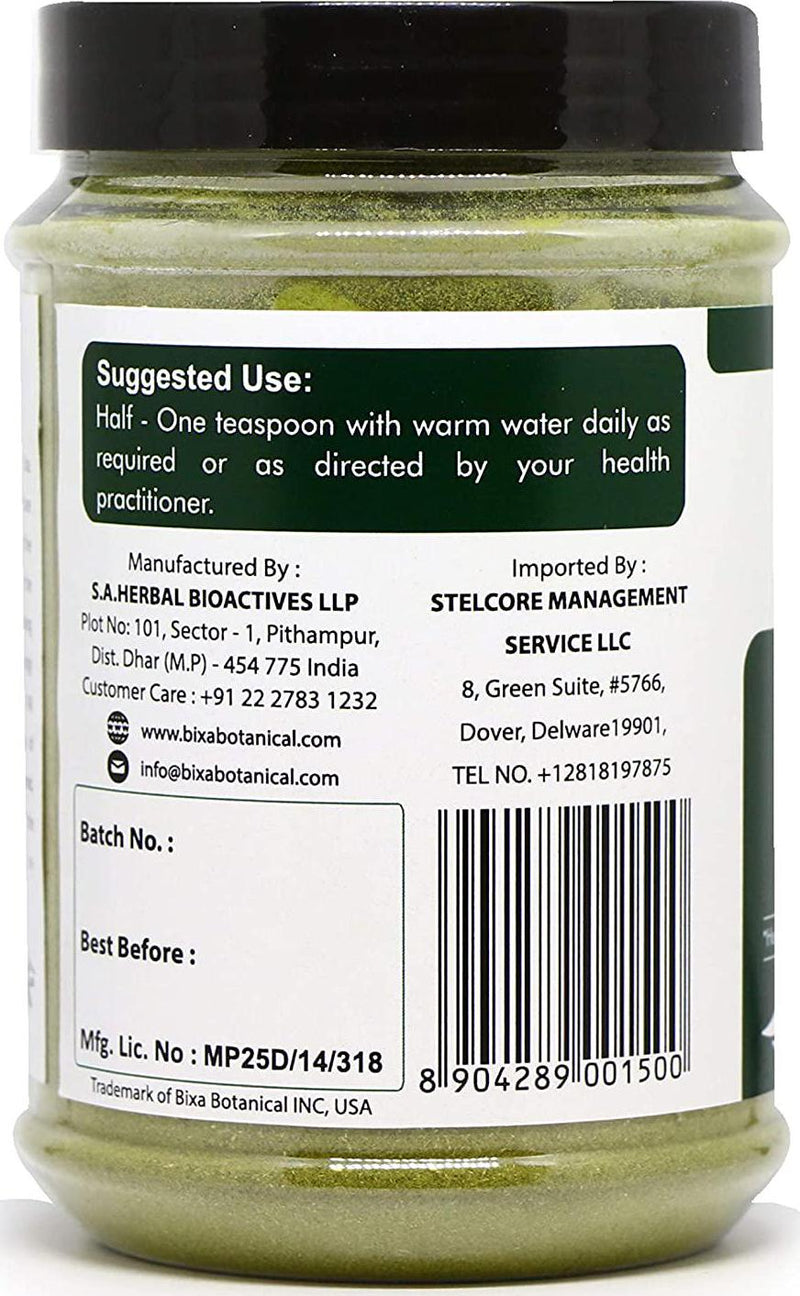 bixa BOTANICAL Stevia Leaf Powder (Stevia Rebaudiana) - Unprocessed Stevia Sugar Helps To Control Blood Sugar And Blood Pressure Level Natural Alternative To Processed Sugar (7 Oz / 200G)