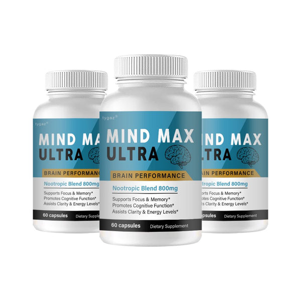 (3 Pack) Mind Max Ultra - Mind Max Ultra Nootropic Blend