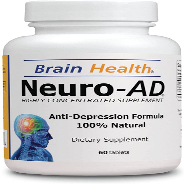 Neuro AD Lift Your Mood - Brain Health 60 Tabs - Highly Concentrate Supplent - Dietary Supplement