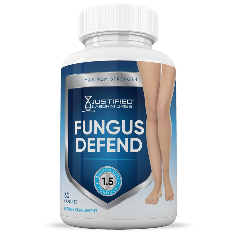 (10 Pack) Justified Laboratories Fungus Defend Probiotic 1.5 Billion CFU Supplement 600 Capsules