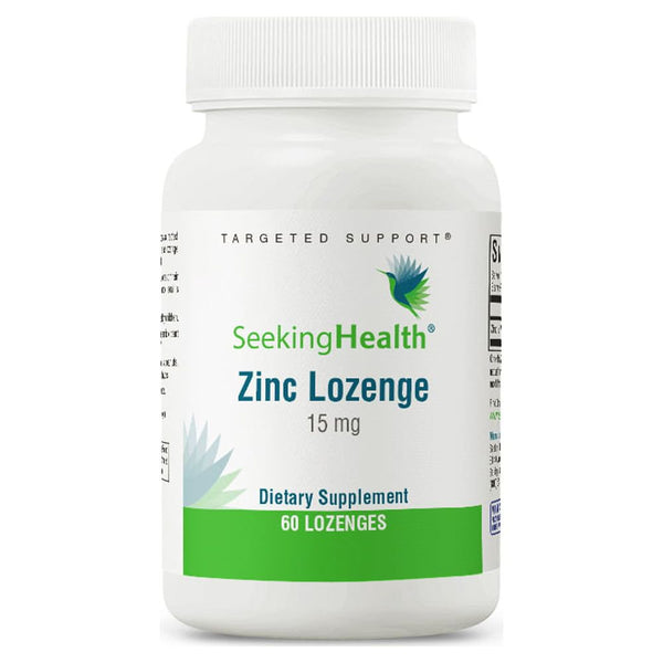 Seeking Health Zinc Lozenge , 15 Mg, 60 Lozenges