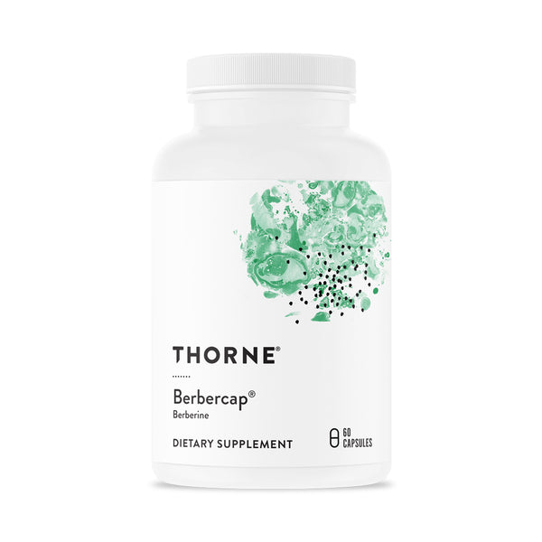 Thorne Berberine, 200 Mg (Formerly Berbercap), Supports Heart Function, Immune System and Gut Health, 60 Capsules